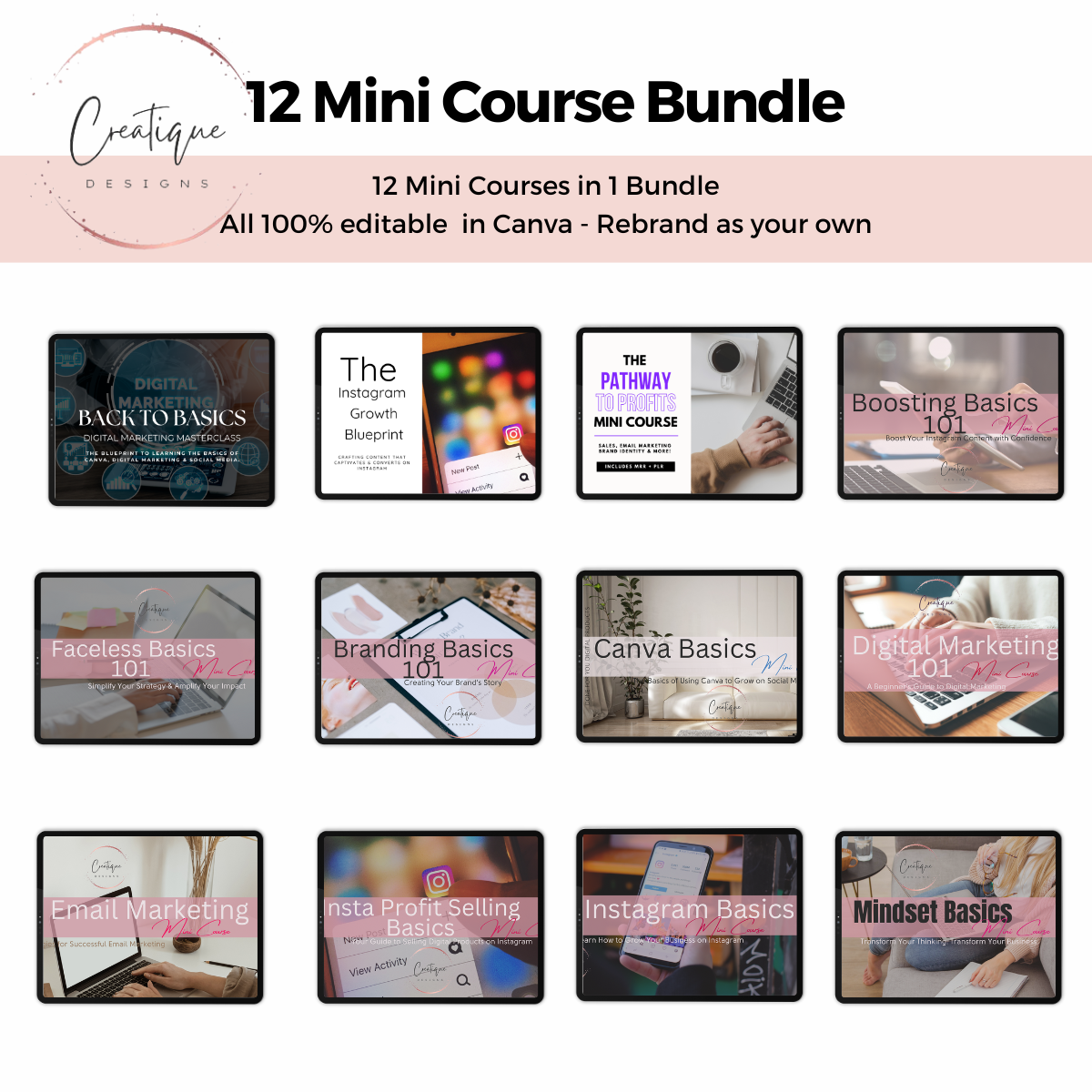 12 Mini Course Bundle