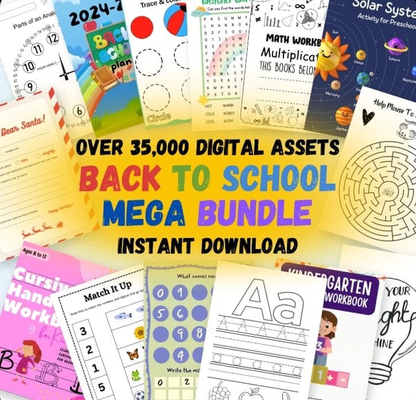Back to School Mega Bundle 35k Resources