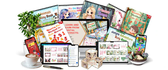 Busy Books Creation Course - Learn How To Make Your Own Busy Books!